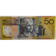 AUSTRALIA 2011 . FIFTY 50 DOLLARS BANKNOTE . STEVENS/HENRY